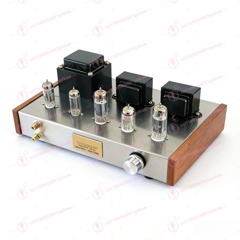 Audio 6n2 6p1 Vacuum Tube Amplifier Kit DIY Hifi Class A Audio Amplifier Vu Meter Bluetooth 5.0 Usb Player 110V220V
