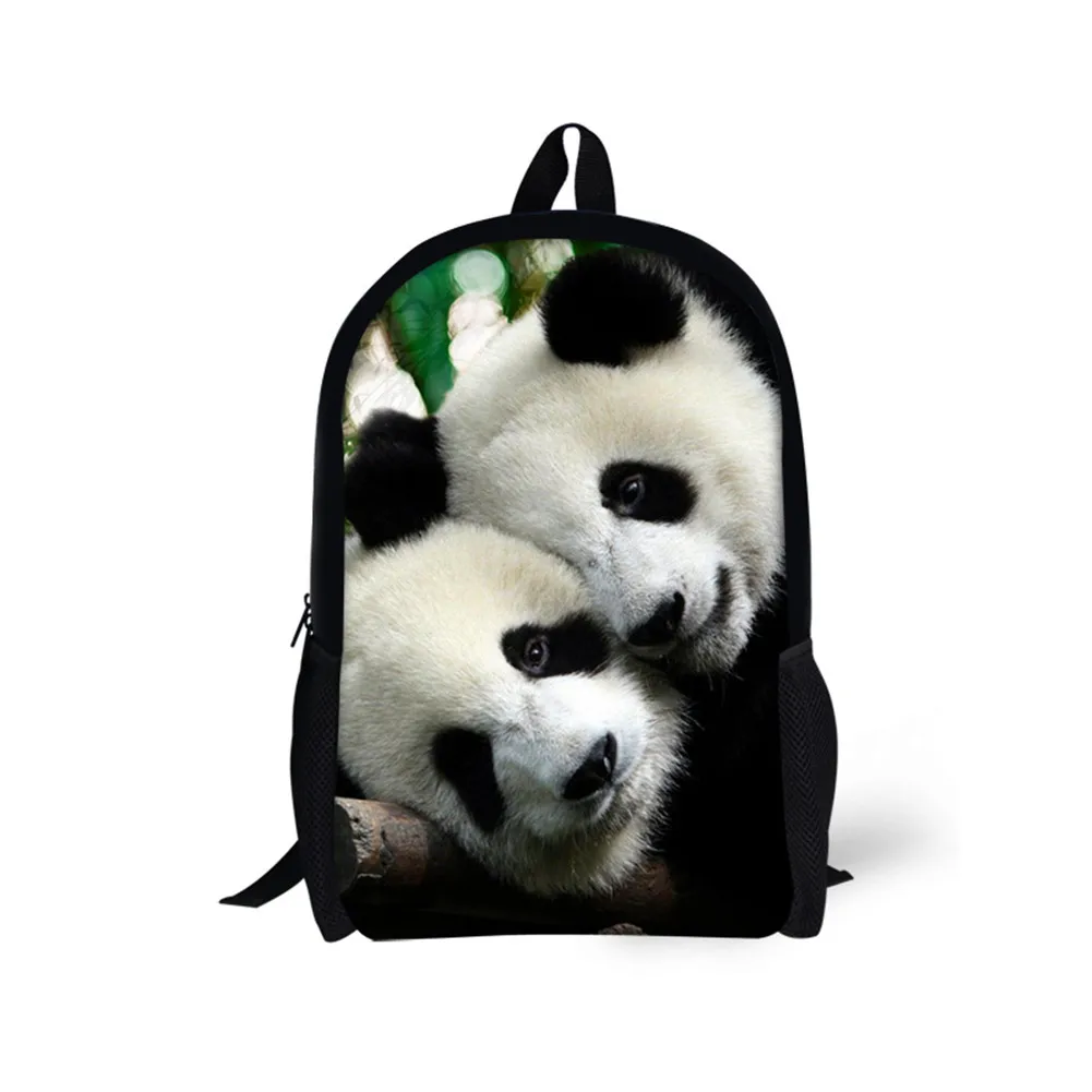 Mochila de impressão panda bonito para crianças, mochila escolar, mochila infantil, mochila de estudante, mochilas multifuncionais, moda