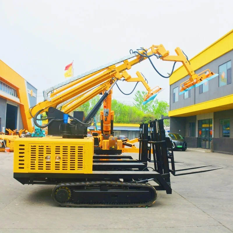 Customized Photovoltaic Solar Panel Installation Vehicle For Sale