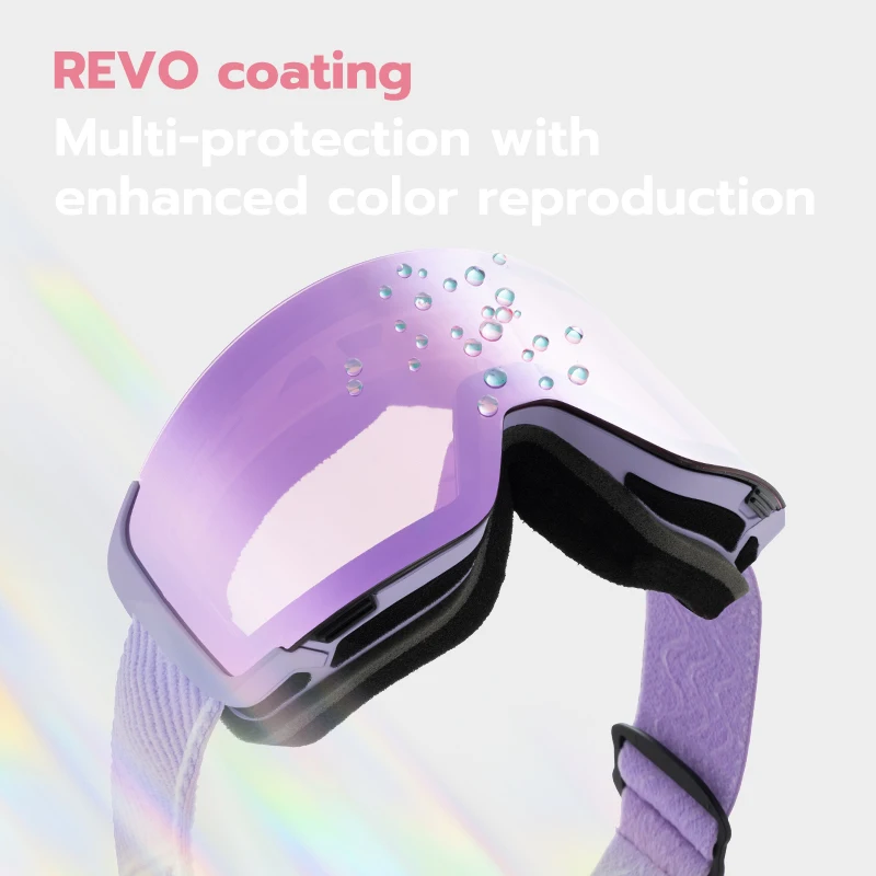ناقلات الطفل والنساء نظارات التزلج على الجليد نظارات UV400 طبقة مزدوجة مطلي عدسة الشتاء في الهواء الطلق الثلوج النظارات الشمسية