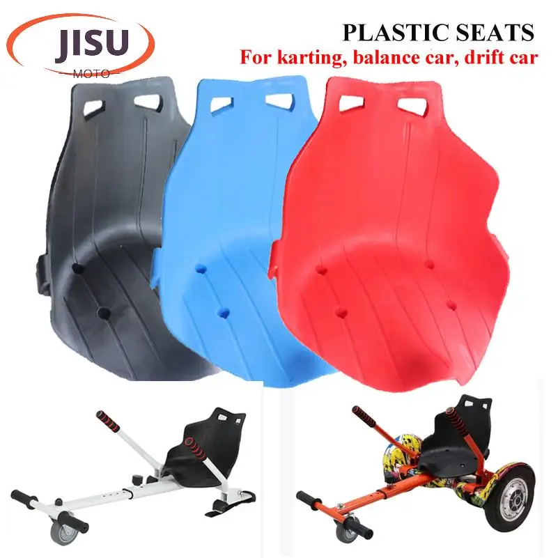 

HoverFor Kart Plastic Seat Replacement Comfy Ride Compatible with Hoverboard For Kart Multiple Color Variations