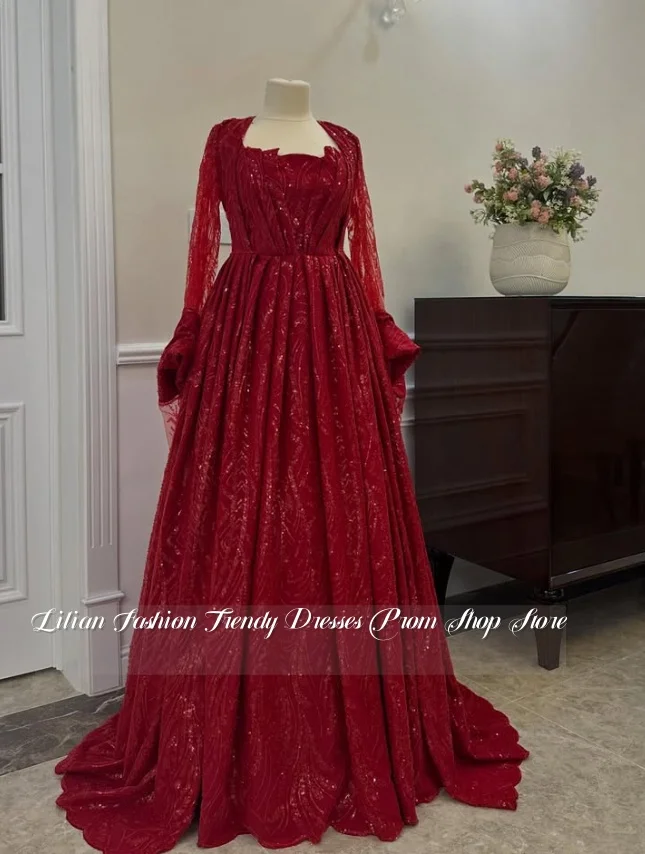 Maßgeschneidertes Burgunder-Hochzeitskleid mit Kristallapplikation und Spitze, Brautkleid, formelles Abendkleid, Verlobungskleid, Geburtstagsparty-Kleid