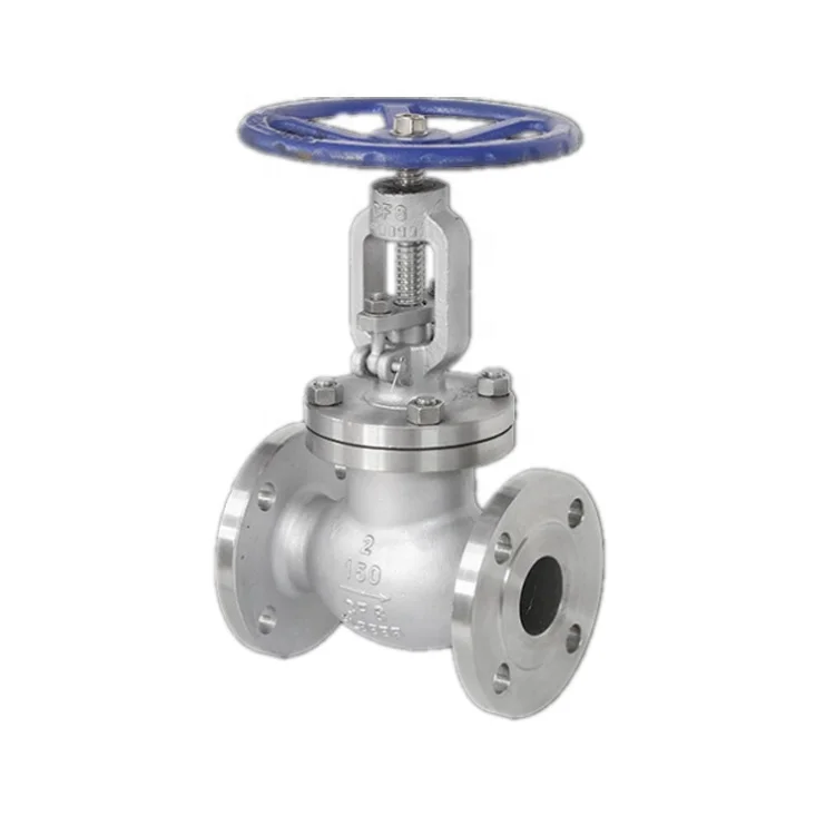 SS 304 Stainless Steel Flange Hand Wheel 2 Inch API Globe Valve