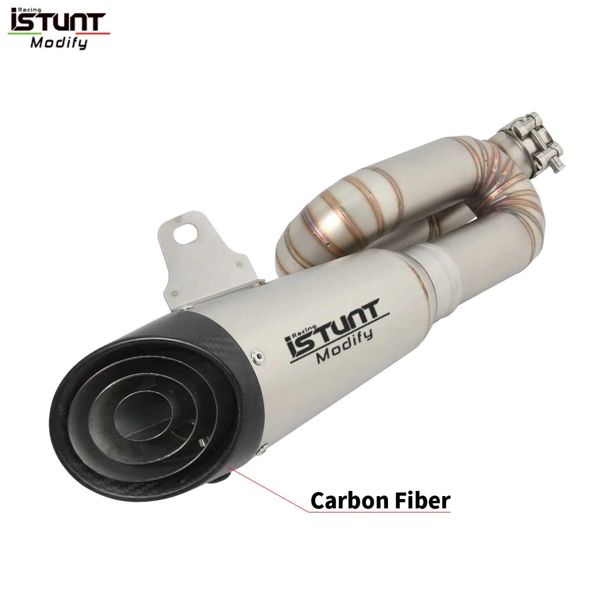 Slip Voor Triomf Street Triple 765 S R Rs 2017 - 2023 Motorfiets Uitlaatsysteem Escpae Moto Mid Link Pijp Connect 51Mm Uitlaat