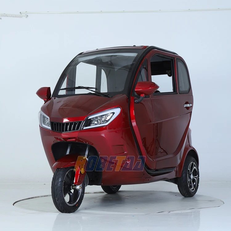 45km/h Adult Mini Electric Car Cabin Mobility Scooter Electric Ice Cream Tricycle