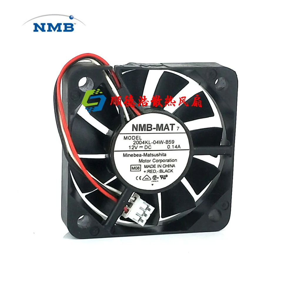 New and original NMB 5010 12V 0.14A 2004KL-04W-B59/B50 5CM Yaskawa drive fan