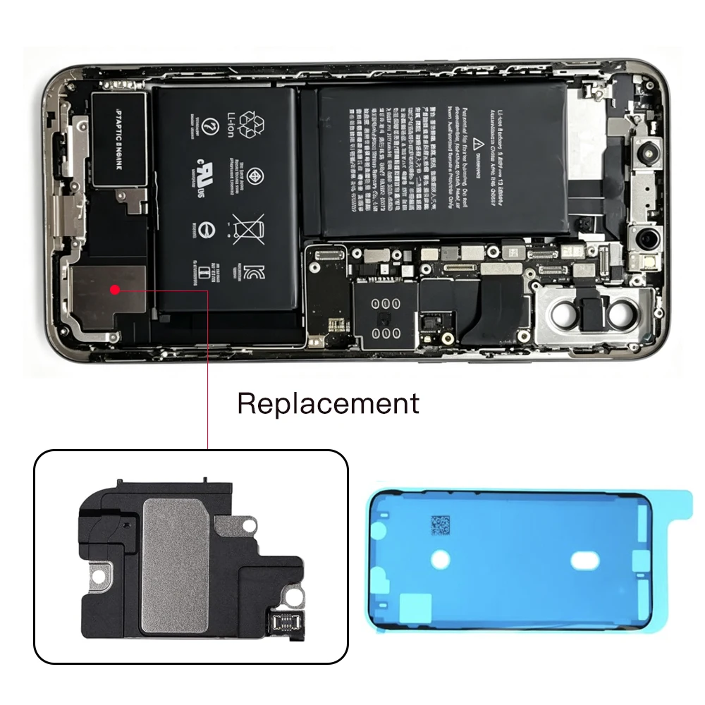 Loud Speaker Replacement For iPhone X XR XS Max Bottom Loudspeaker Sound Ring Unit