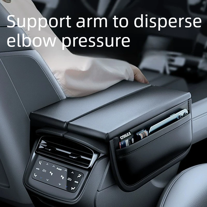 For GAC Trumpchi GS8/ES9/E9/M8 Armrest Cover Height Increasing Pad Elbow Support Central Handlebar Cover Protective Cover Tools