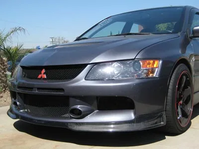 carbon fiber car parts for Evolution 9 SE Style Front Lip