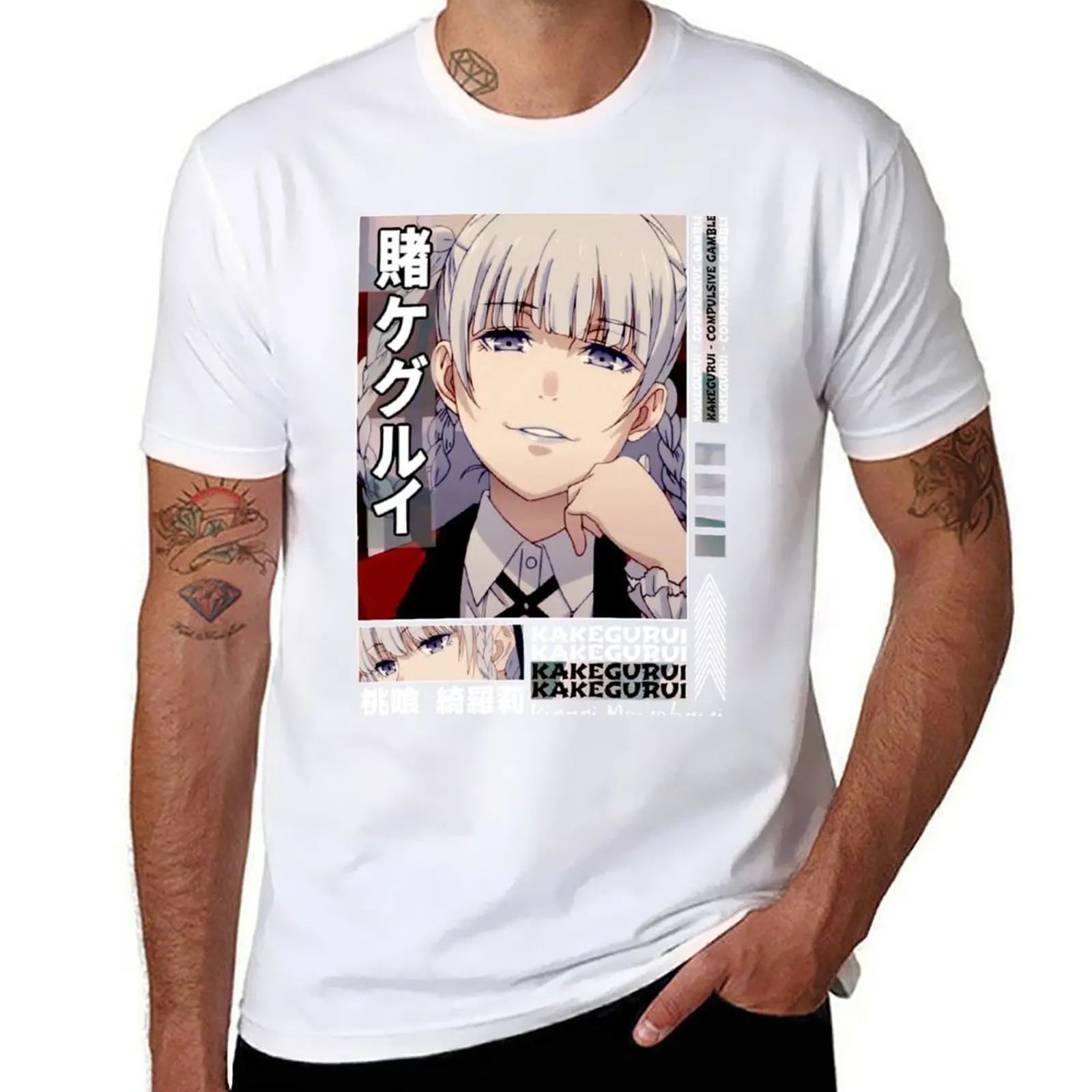 

Kirari Momobami Kakegurui - Compulsive Gambler T-Shirt t shirt men 100% cotton luxury brand cotton t shirt pack T-Shirt