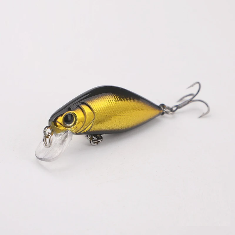 Mini Sinking Minnow Wobbler Fishing Lure 53mm 4.2g trota plastica artificiale Hard Bait occhi 3D Crankbait Bass Fishing Tackle