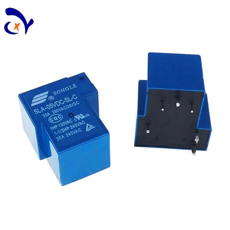 5PCS T90 Songle Relay SLA-05/12V/24VDC-SL-A/C 4/5/6 pin 30A