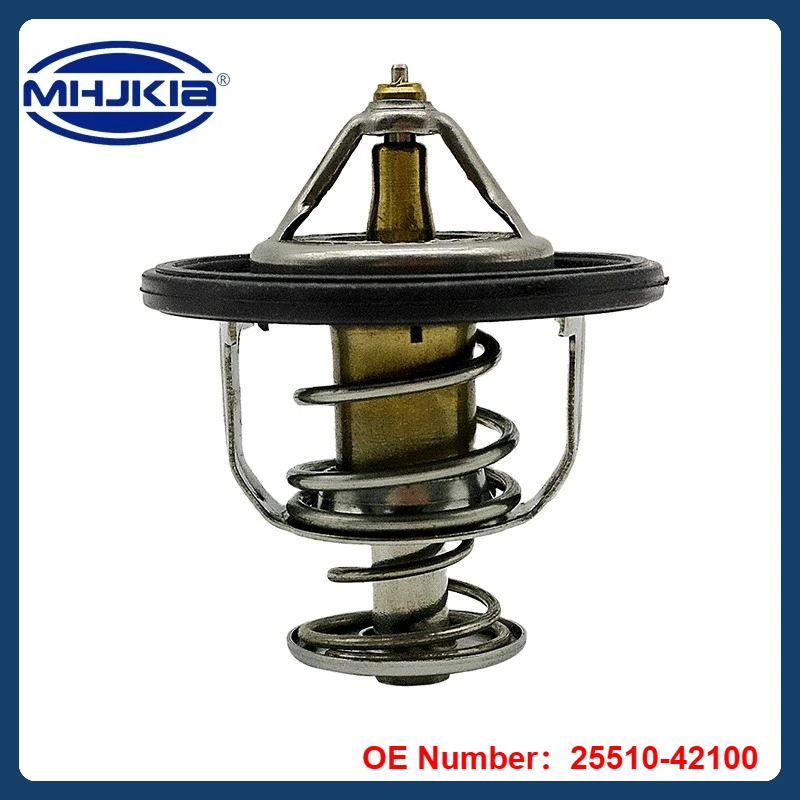 25510-42100 Water Temperature Thermostat For Hyundai H-1 H-100 Terracan HD45/HD65/HD72/HD78 04EM Kia K2500/K2700/K3000/K4000S