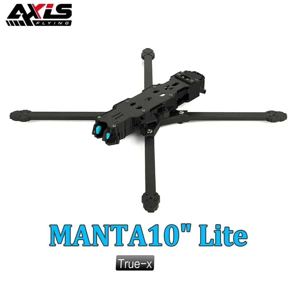 

Axisflying MANTA10 "Lite 10-дюймовый FPV-дрон Freestyle Ture X Frame Kit 402 мм Колесная база T700 Карбоновый совместимый 10-дюймовый пропеллер