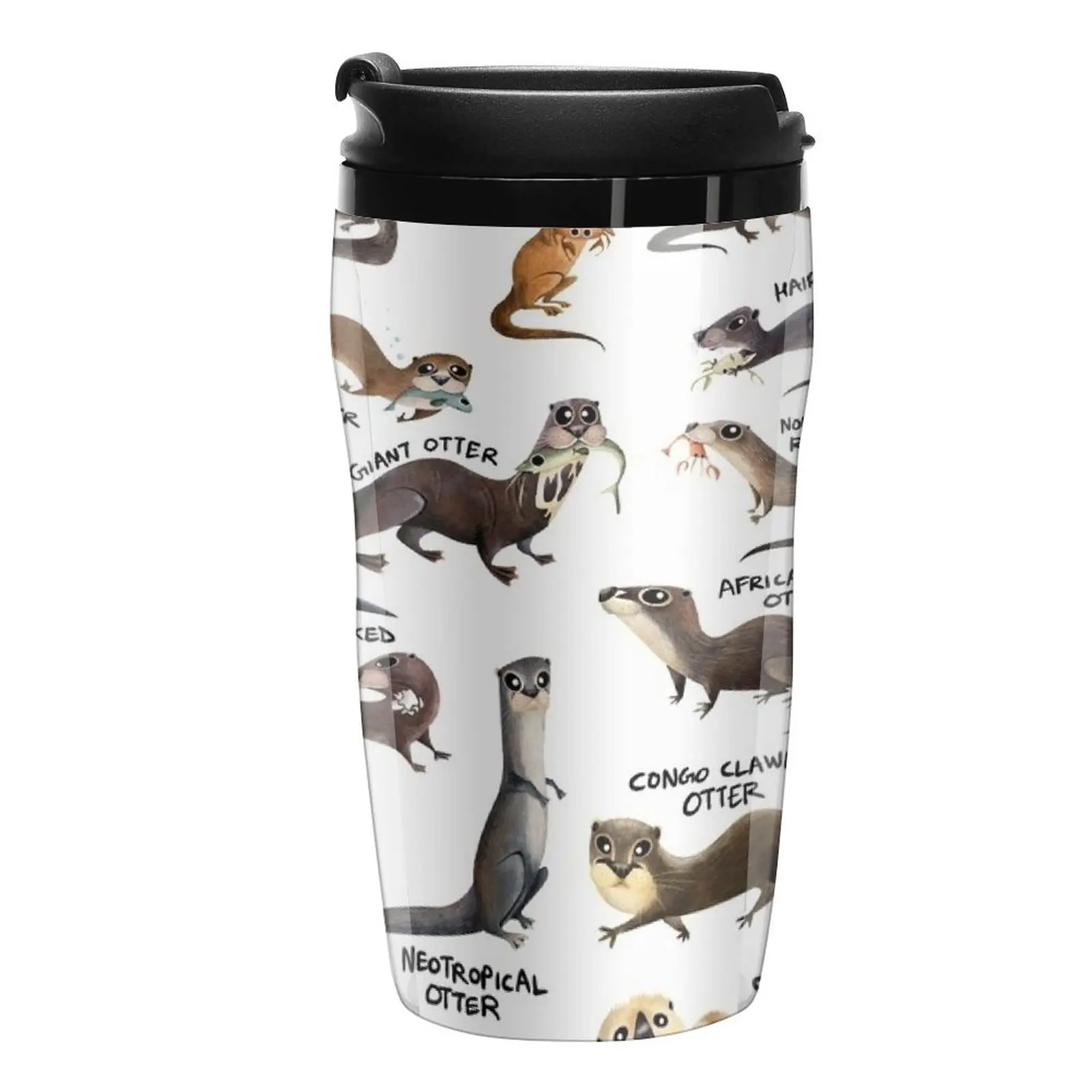 

New Otters of the World Travel Coffee Mug Luxury Coffee Cups Large Cups For Coffee