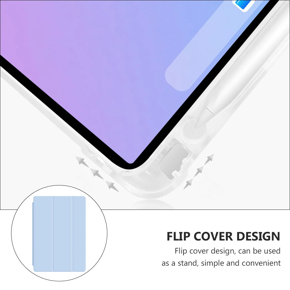 

Чехол, совместимый с Air 4, 10,9, складной защитный чехол с гнездом для ручки, противоударный чехол для планшета для сна и пробуждения