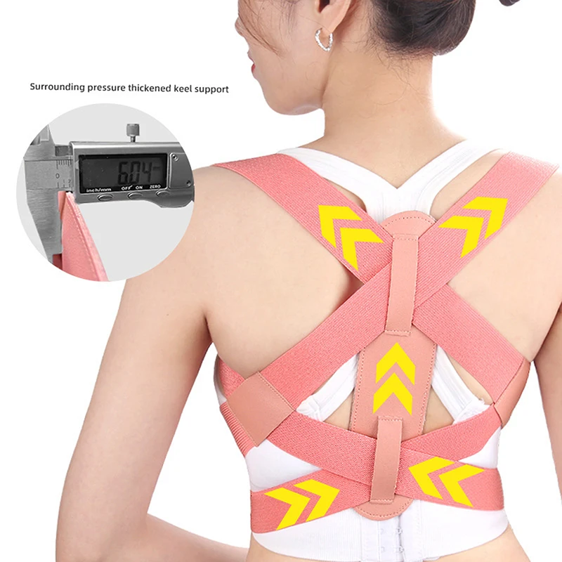 Adjustable Back Posture Corrector Belt Women Men Prevent Slouching Relieve Pain Posture Corrector