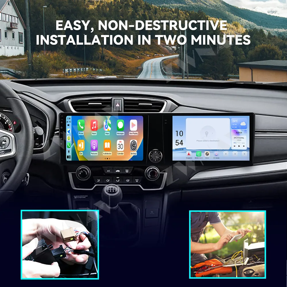 

10.1 Inch Car Radio For Honda CRV 2015-2021 Android Auto GPS Navigation Multimedia Video Player Stereo Receiver Head Unit