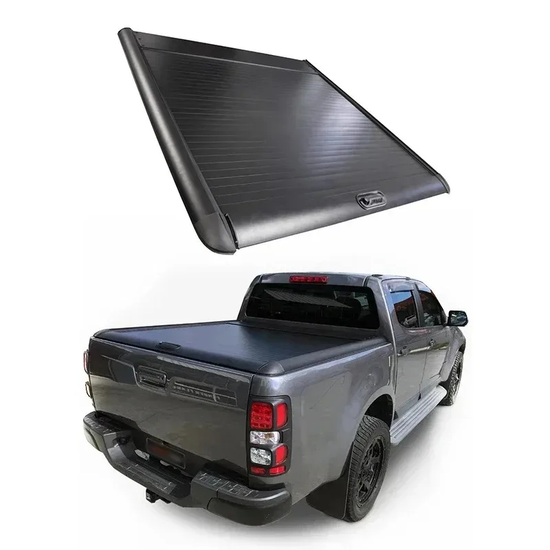 

ApolloHigh Quality Pickup Accessories Roller Lid Retractable Truck Bed Cover Roller Shutter Tonneau Cover For Ranger