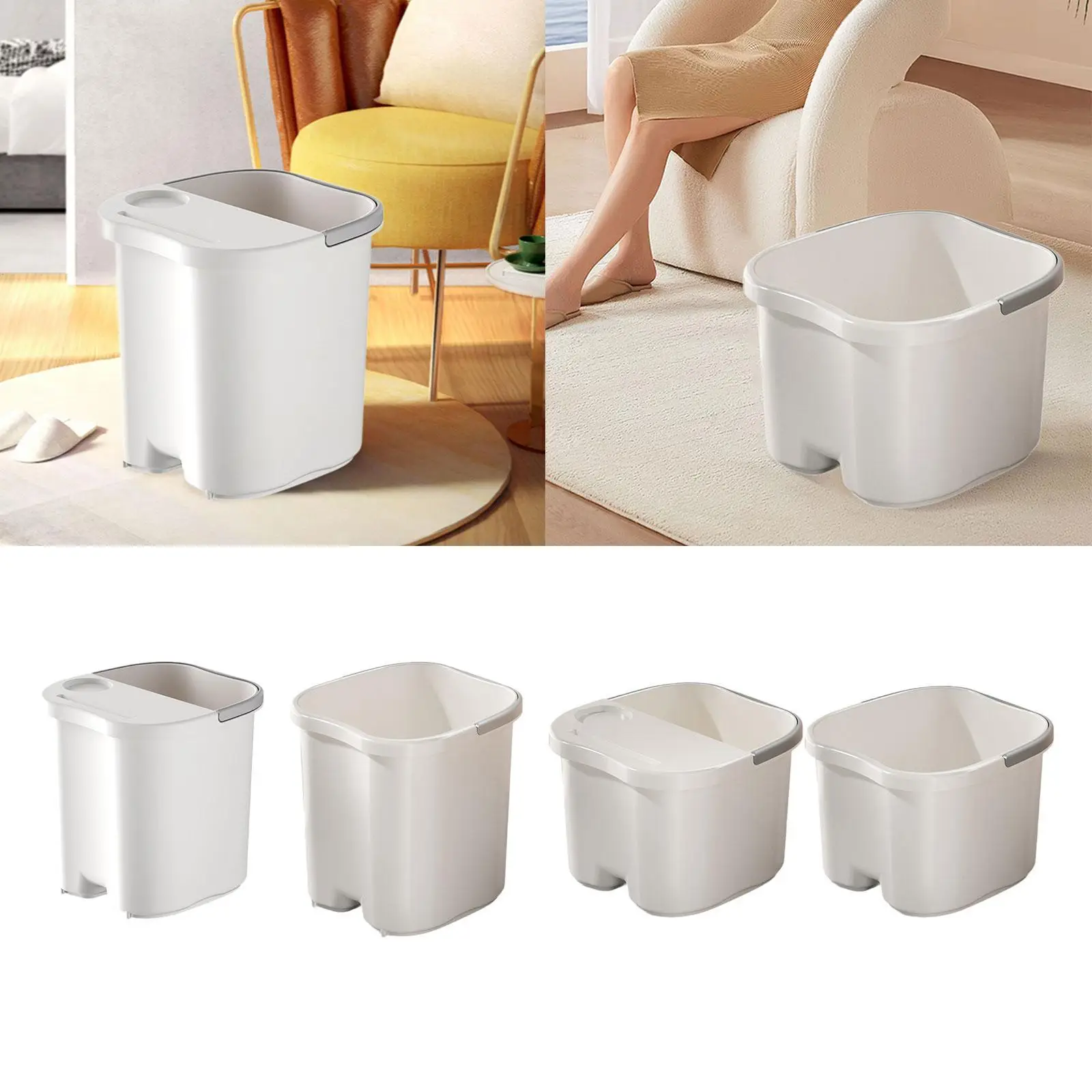 

Foot Bath Tub Portable Sturdy Foot Soaking Tub for Soaking Feet Toe Nails and Ankles Pedicure Feet Relaxation Home Use Household