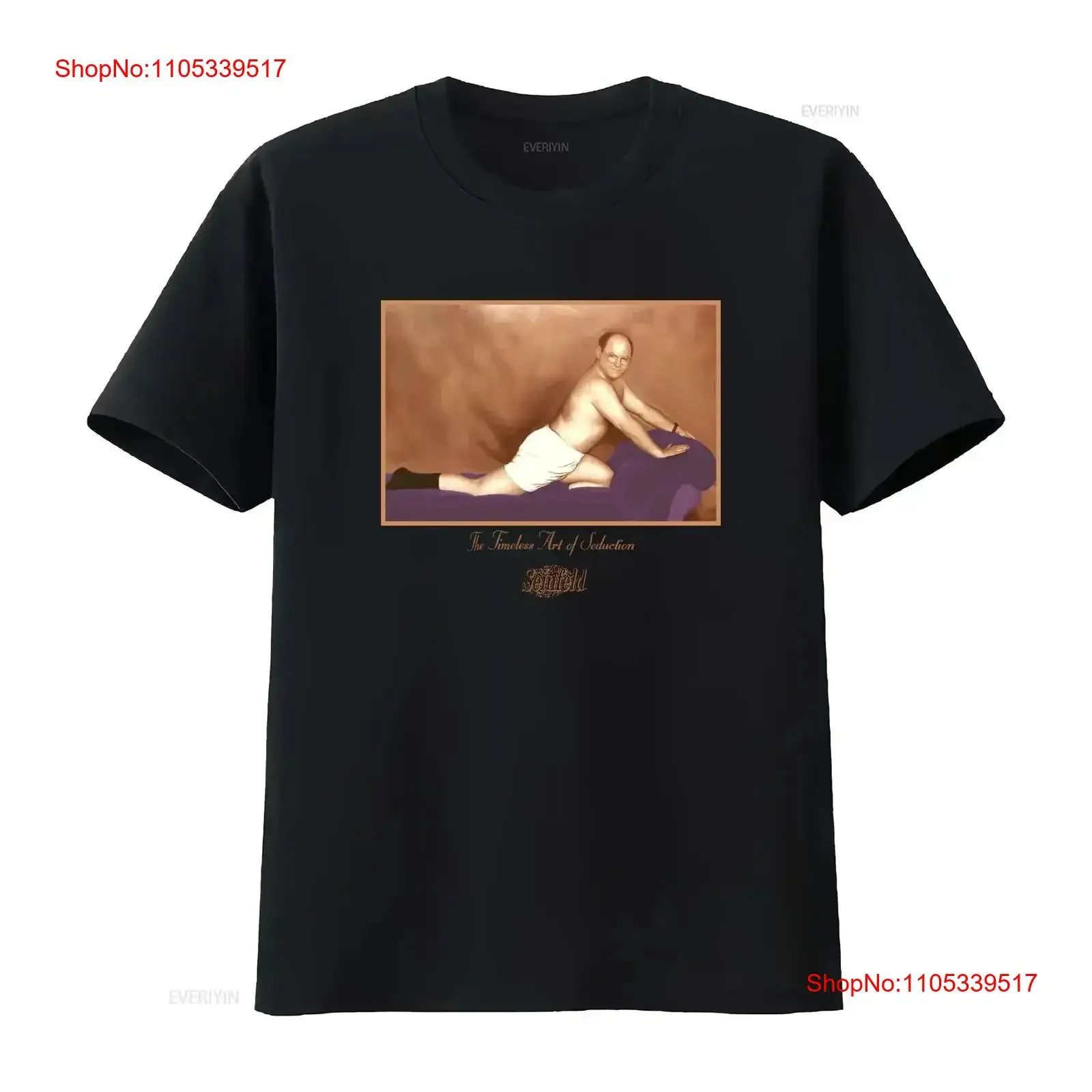 Vintage 90s SEINFELD George Costanza The Timeless Art Of Seduction T Shirt Washed graphic fashion Casual Stylish vintage