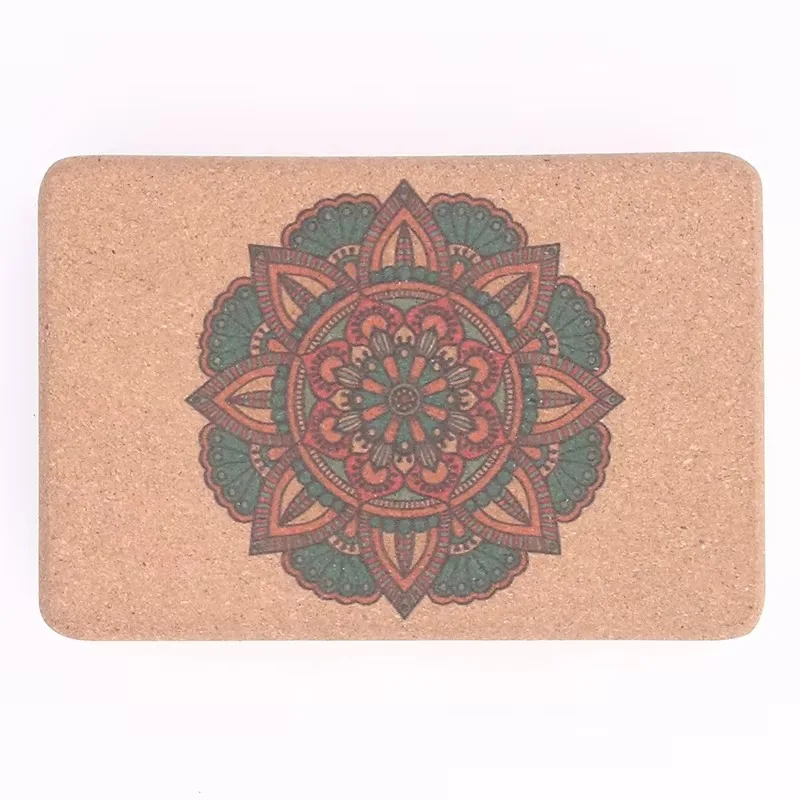 YTYINCustomized Large Reycled Sturdy Cork Yoga Block Colour Bricks Woman Yoga Sets Fitness Eva Foam Color Block