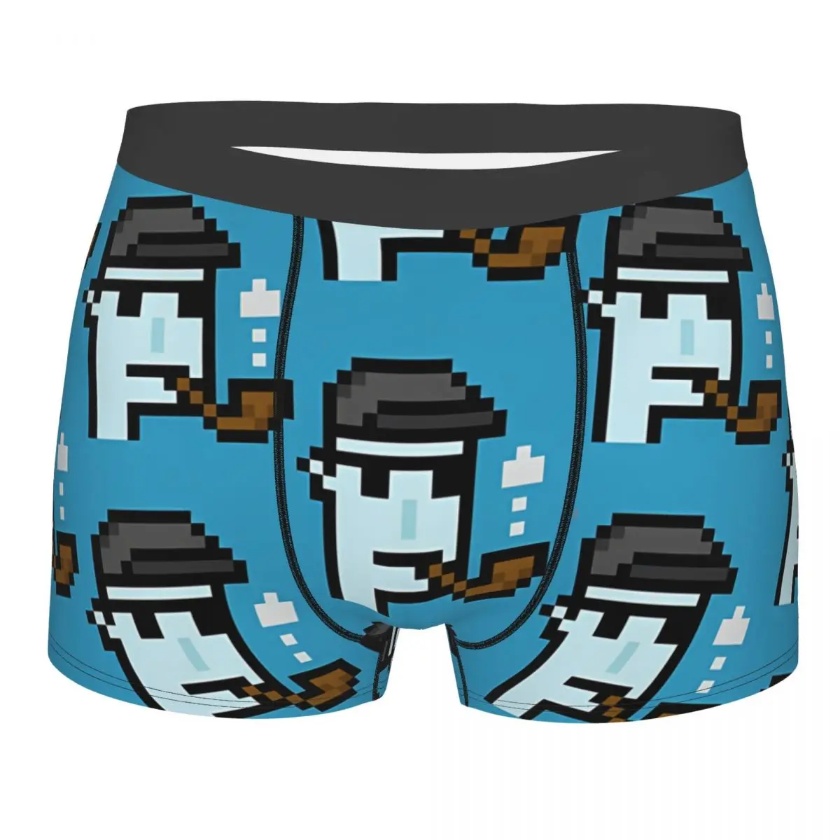 Crypto Punks NFT 8704 Men Boxer Briefs Underwear Highly Breathable High Quality Sexy Shorts Gift Idea