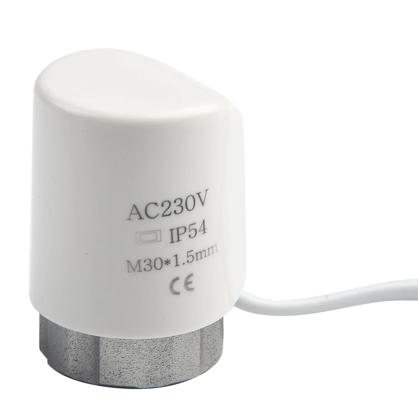 New Practical Actuator Water Collector M30*1.5mm PC Material Stroke 3.5mm White -5~60° Electrothermal Actuator