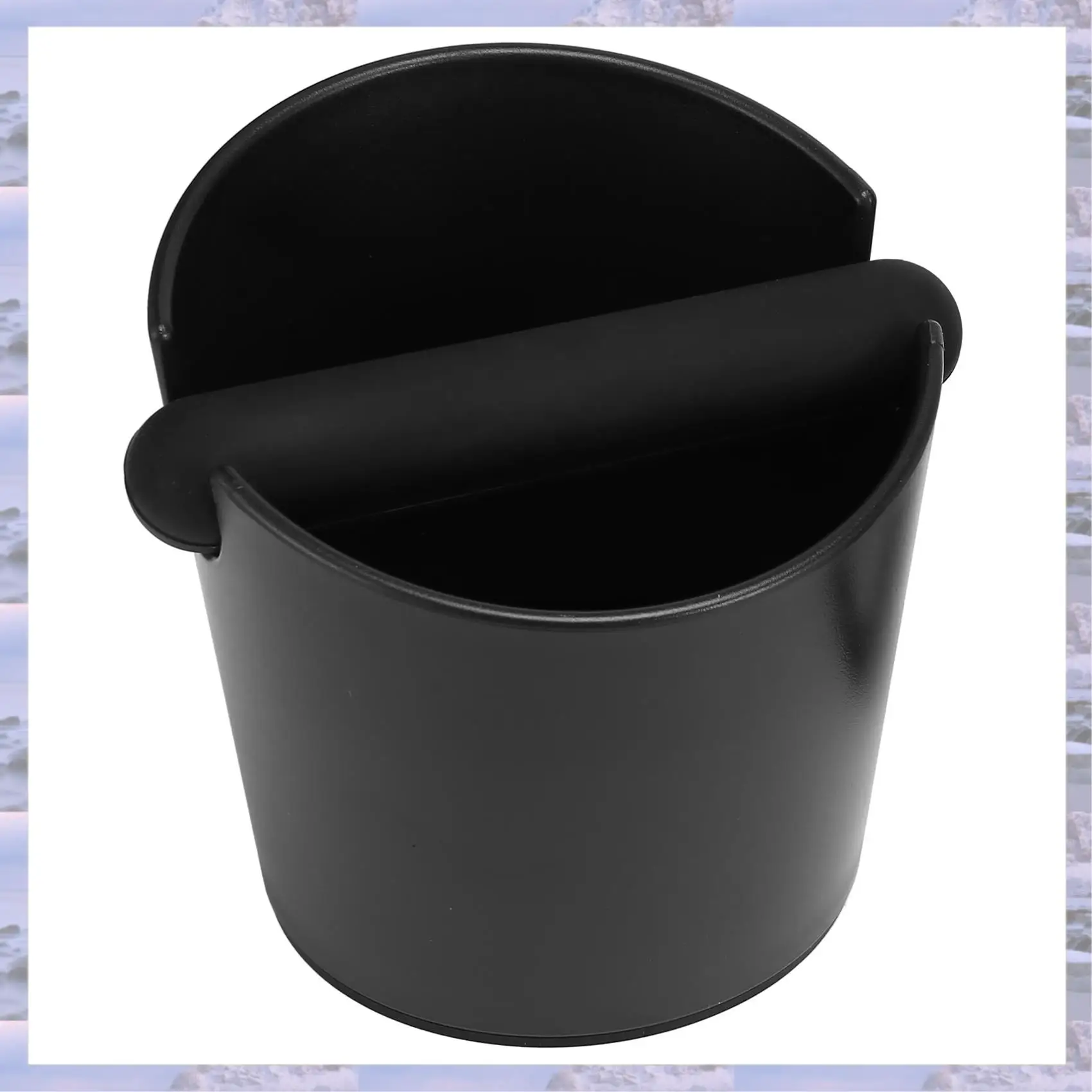 2025-Coffee Knock Box, Shock-Absorbent Espresso Knock Box For Barista Coffee Grind, Anti-Slip Espresso Dump Bin Grind