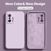Mi 11 T 11T Pro Lite Ultra Case Original Liquid Silicone soft cover For Xiaomi Mi 11 T 11T Pro Ultra Lite 5G ne Mi11T Pro