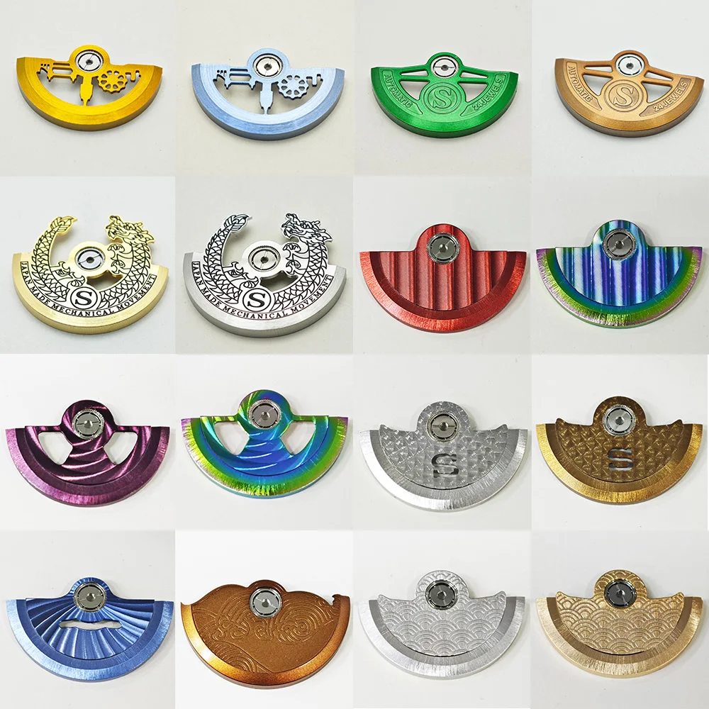 دوار حركة الساعة الجديد مناسب لملحقات ساعة الحركة الميكانيكية الأوتوماتيكية NH34 NH35 NH36 NH38 NH70 NH72