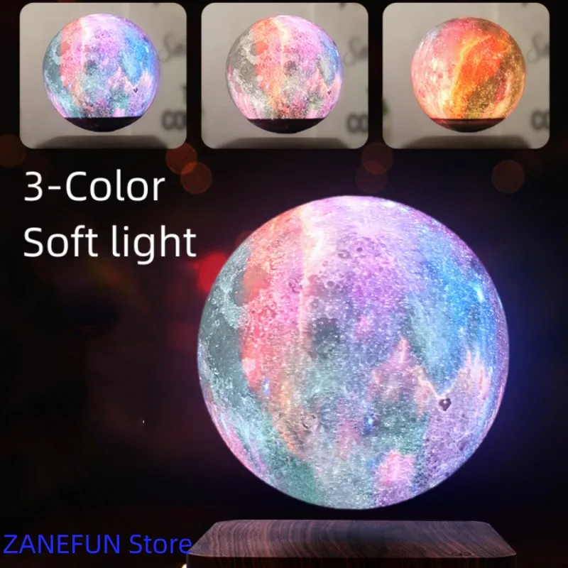Magnetic Levitating Galaxy Ball Lamp Levit Floating Sphere Desk Lamp Office Home Decoration Creative Christmas Gift