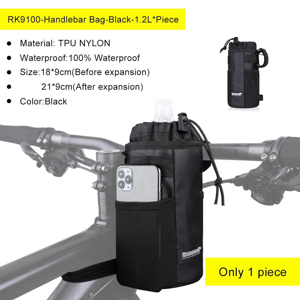 Rhino walk fahrrad taschen set oder 1pc wasserdichte lenker tasche taschen tasche sattel tasche fahrrads itz tasche fit mtb rennrad radpack set