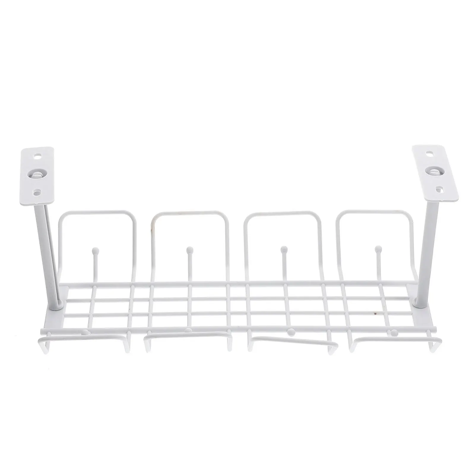 Organizer kabli pod biurko, koszyk do przechowywania kabli na biurko, prosty organizer kabli, półka do zarządzania kablami, bez bałaganu w miejscu pracy