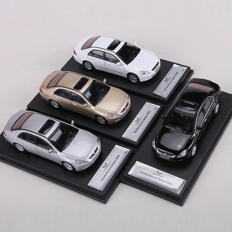 DCT 1/64 Honda 7th Generation Accord Car Alloy Motor Vehicle Diecast Metal Model Kids Xmas Gift Toys for Boys