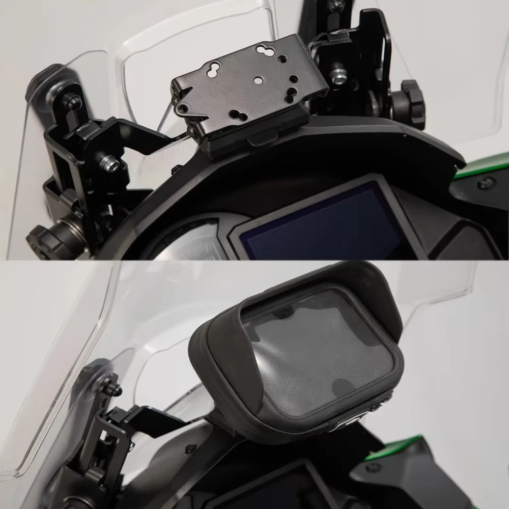 Motorcycle Accessories GPS Smart Phone Navigation Mount Bracket Fit For Kawasaki Versys 1000 VERSYS1000 2018 2019 2020