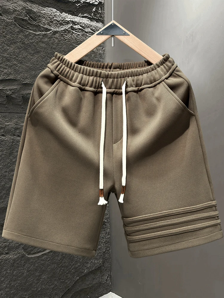 

Летние мужские шорты: легкие, люксовые, спортивные, пляжные, повседневные, модные, средней длины, с прямым кроем, средней посадкой