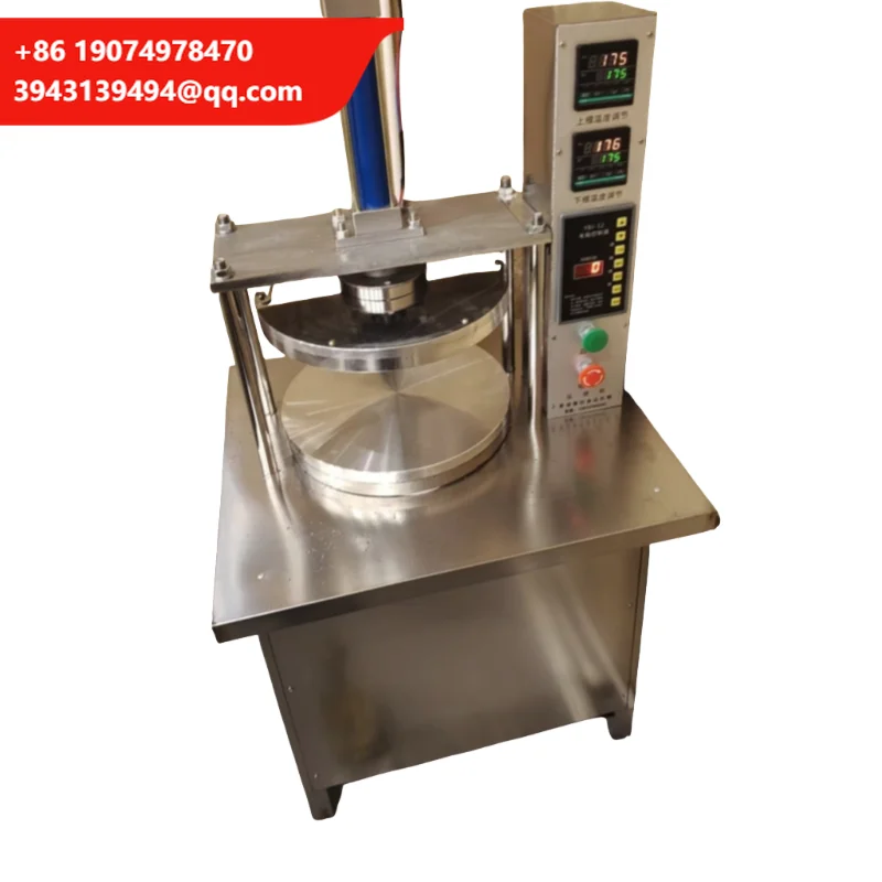 

Automatic Stainless Steel Pancake Chapati & Roti Tortilla Making Machine With Motor Dough Press YUNWEI 800 Pcs/h 3.4kw
