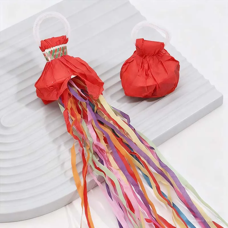 10/20 قطعة رمي اليد غاسل اللافتات بوبرز زينة الزفاف ورقة المفرقعات اليد رمي حفلة خطوبة لوازم