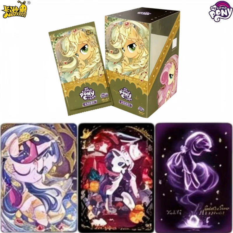 KAYOU Genuine My Little Pony Card Moon Edition Wave 13 Anime Animation Cartoon Periphery Collect Cards Children Toy Holiday Gift