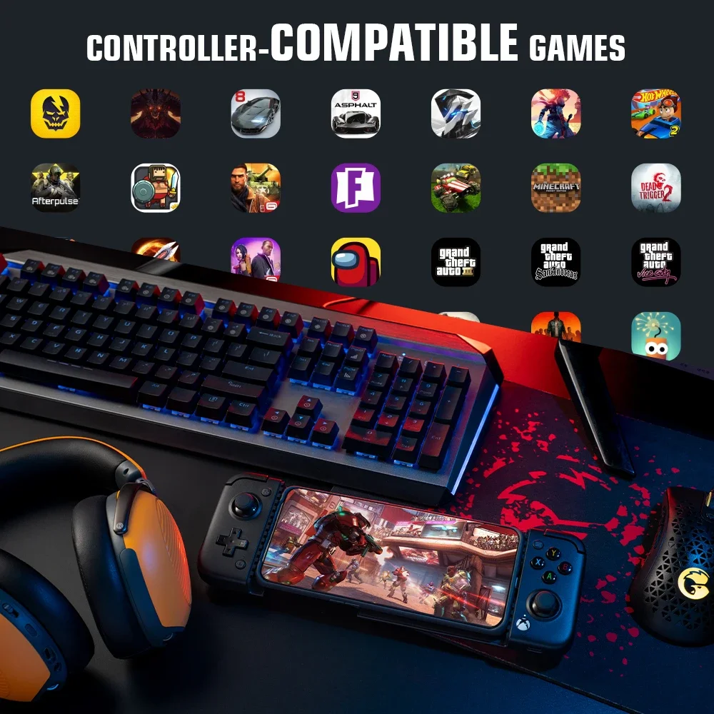 GameSir X2 Pro Xbox Gamepad Android Type C Mobile Game Controller for Xbox Game Pass xCloud STADIA GeForce Now Luna Cloud Gaming image 6