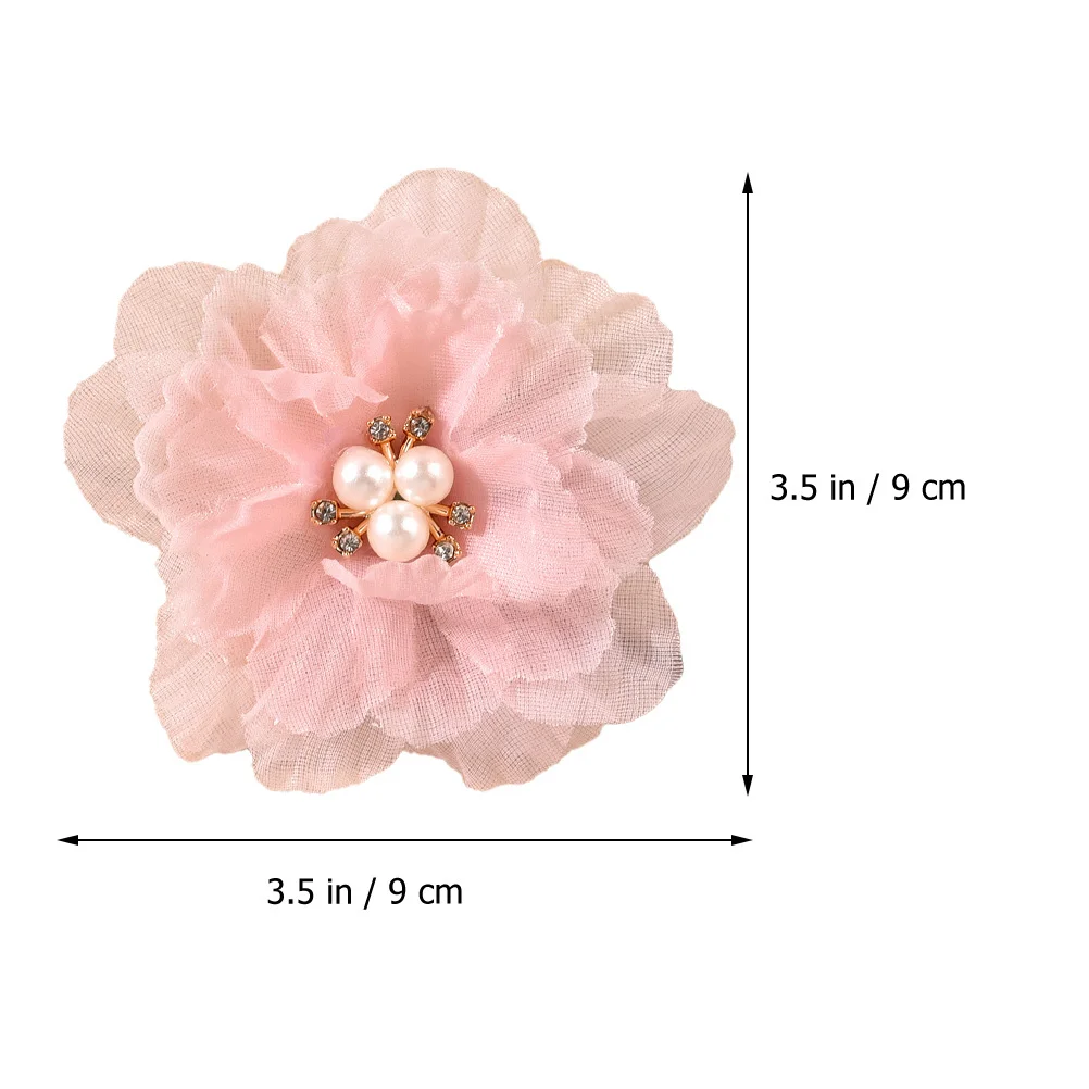 3 قطعة مقاطع زهرة الفتيات الاطفال مشبك شعر اللؤلؤ مزين ل مستقيم مجعد ذيل حصان تجديل تسريحات الشعر رائعتين