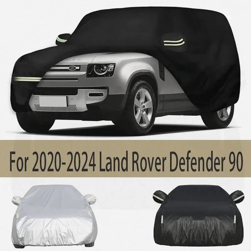 

For Custom Waterproof for 2020 2024 Land Rover Defender 90 2 Door with All Weather Protection and Outdoor Use Car Covers