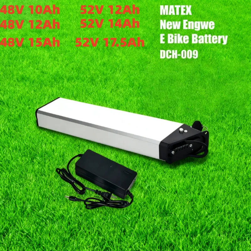 بطارية ليثيوم DCH-009 48 فولت/52 فولت 12 أمبير في الساعة لمحرك Engwe EP-2 Pro Pro MATE، نسخة مطورة لبطارية بديلة عالية السعة #3