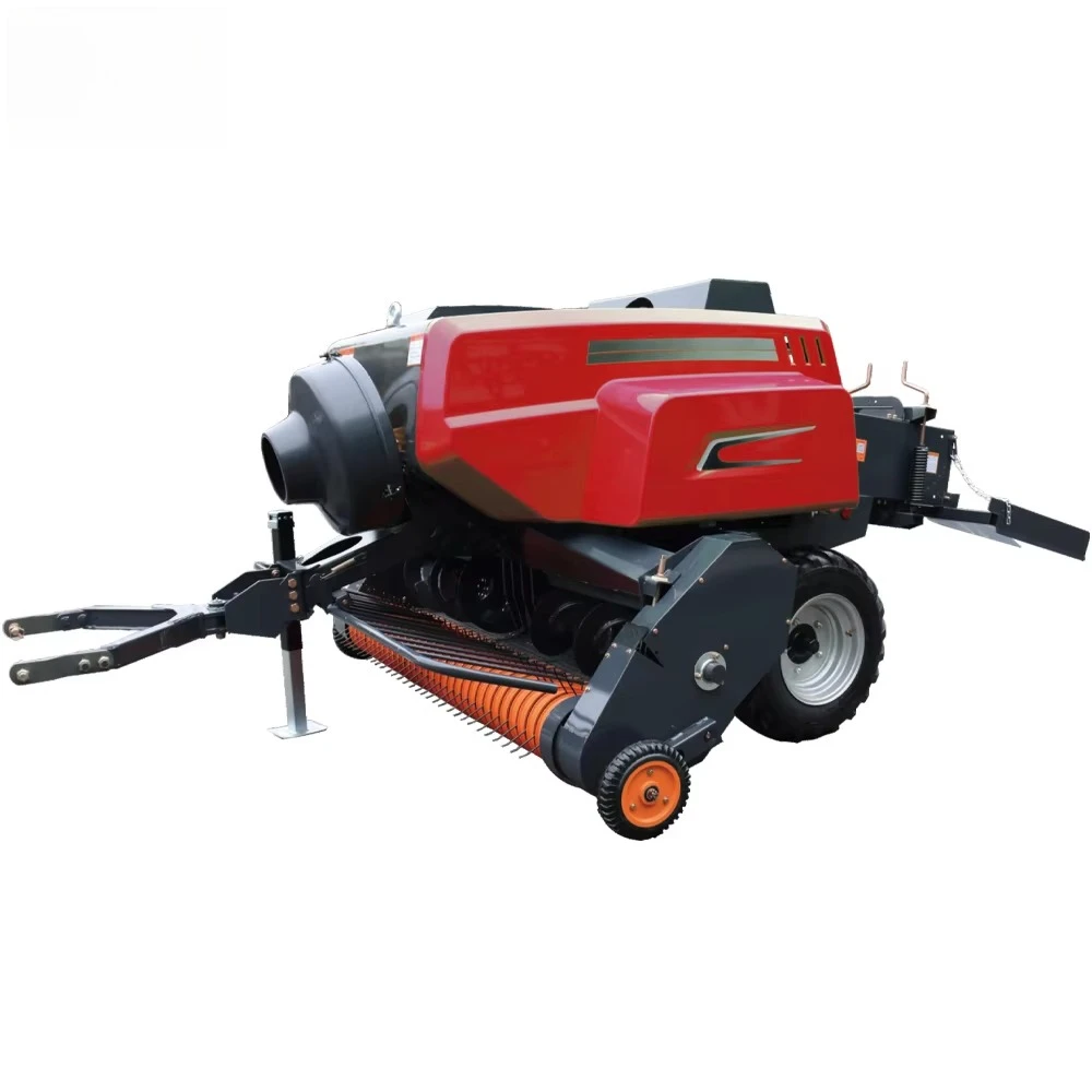 New Engine Driven Tractor Hydraulic Gearbox Square Baler for Silage Hay Grass Wrapping High China Henan 6-Month Warranty Farm view 4