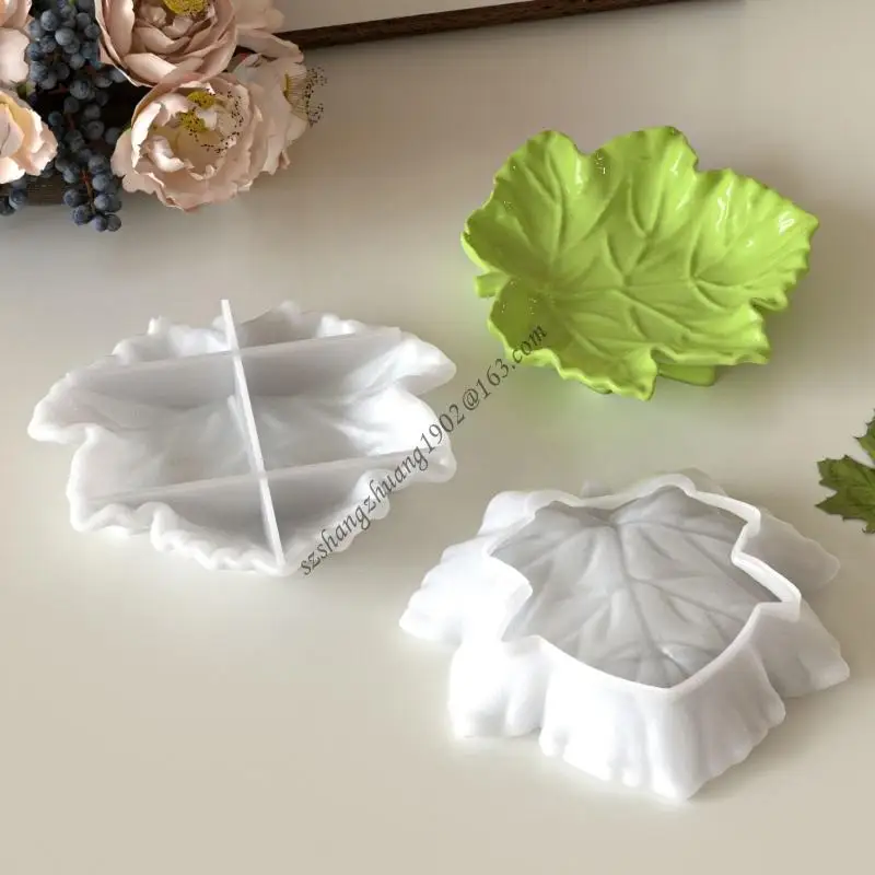 قالب صينية سيليكون متعدد الأغراض Q6RB لتخزين المجوهرات ومستلزمات فنية الصب