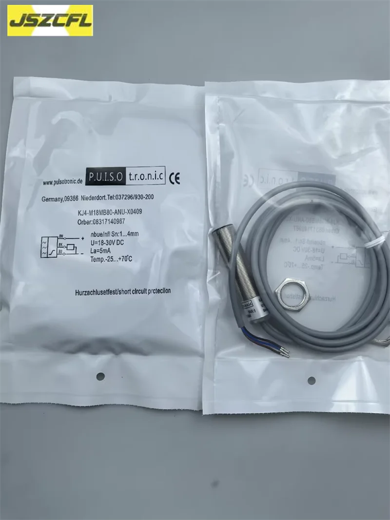 

1PC NEW for PULSOTRONIC 9914-0902 KJ4-M18MB80-ANU-X0409 proximity switch