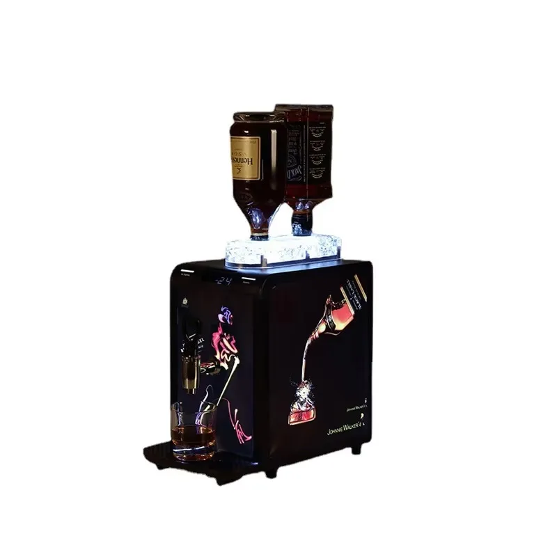 Semiconductor Refrigeration Vodka Dispenser Machine Digital Liquor Dispenser