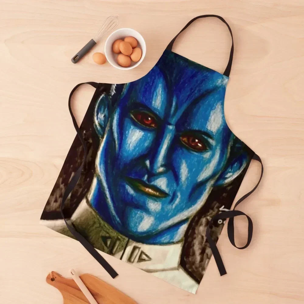 Thrawn Apron Women Kitchen japanese woman Cute Kitchen Accessories Apron