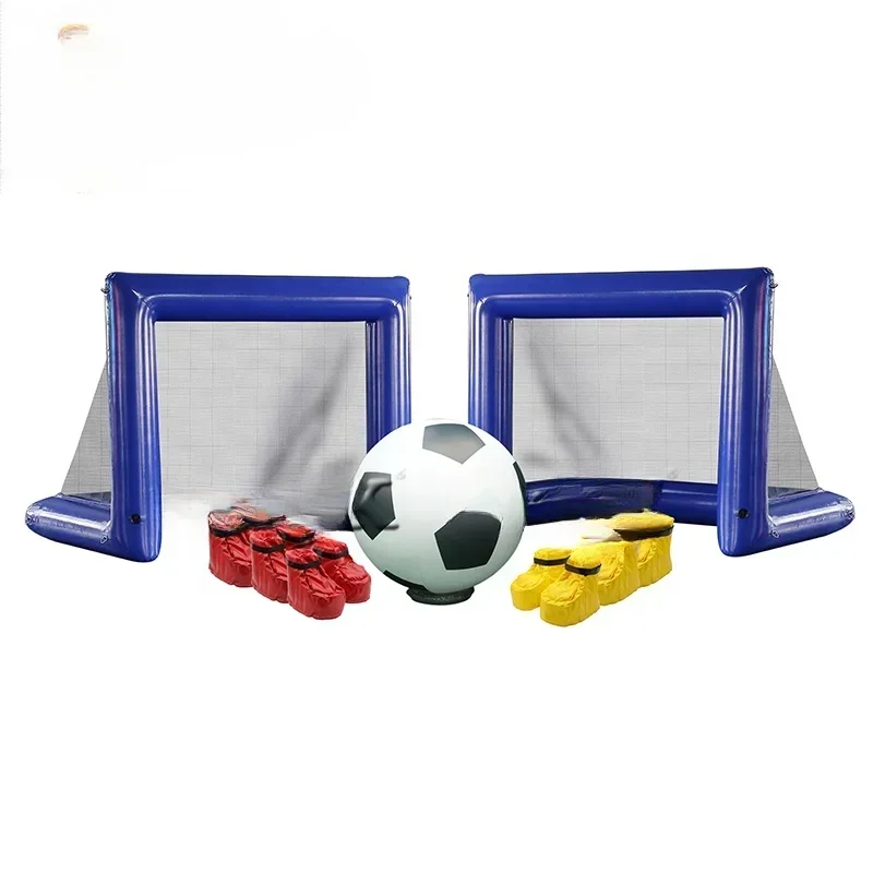 Cheap Inflatable Football Target Goal Inflatable Soccer Shooting Goal Game For Inflatable Team Building Games Hot sales
